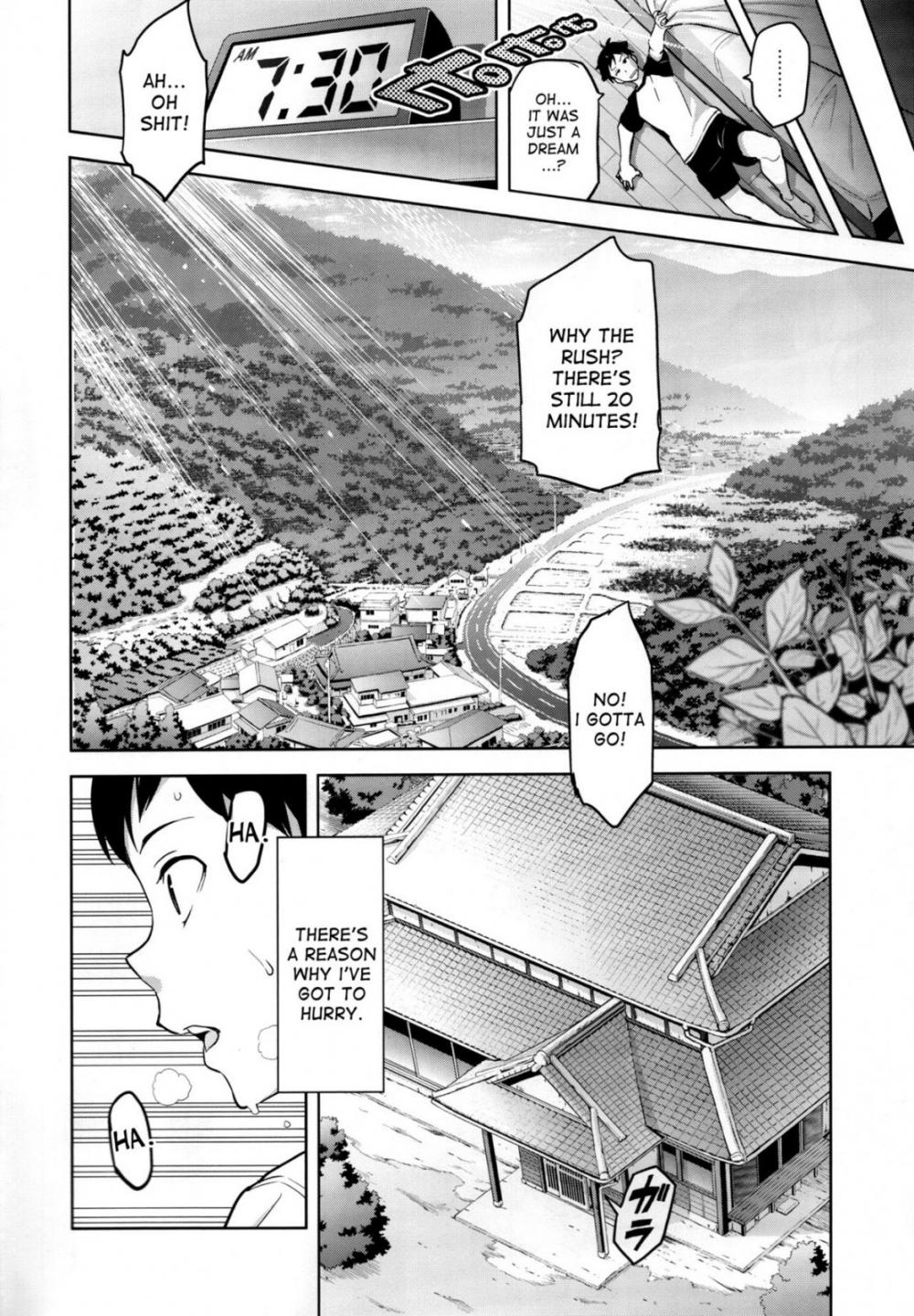 Hentai Manga Comic-Bigleaf Hydrangea Leaf Falling Time-Read-3